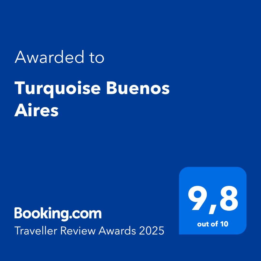 Turquoise Buenos Aires Apartment Bagian luar foto